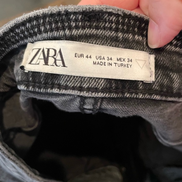 Zara men’s distressed black skinny jeans - Picture 5 of 7